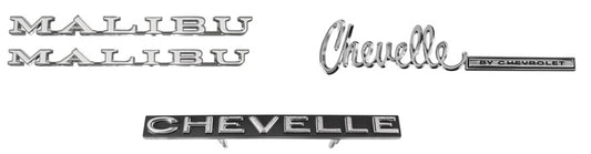 Emblem Kit, 1972 Chevelle