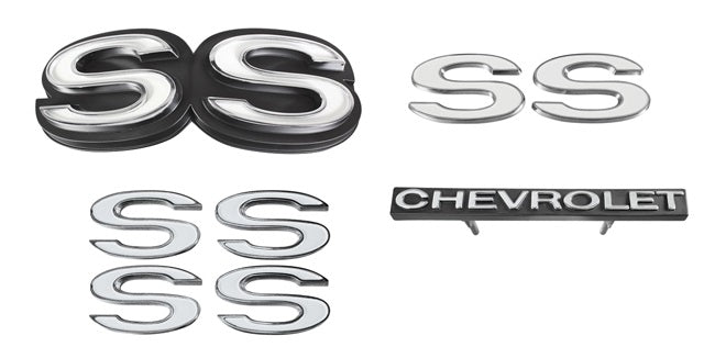 Emblem Kit, 1972 El Camino SS