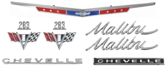 Emblem Kit, 1967 Chevelle 283