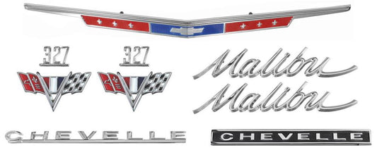Emblem Kit, 1967 Chevelle 327