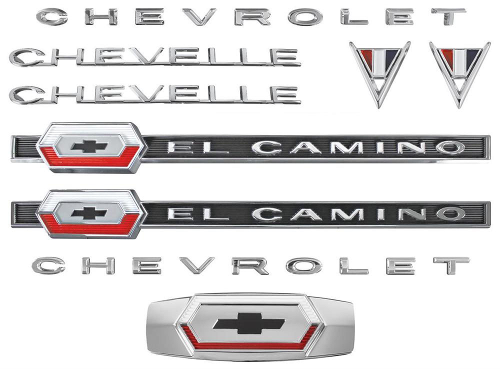 Emblem Kit, 1964 El Camino