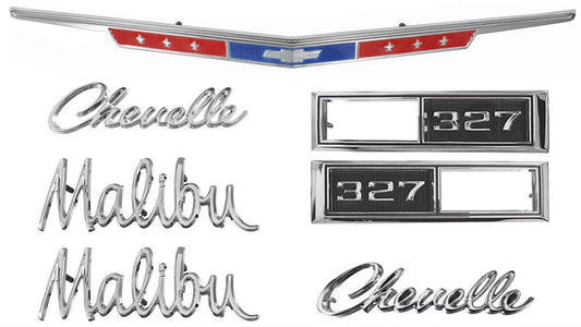 Emblem Kit, 1968 Chevelle 327