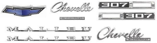 Emblem Kit, 1969 Chevelle 307