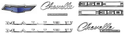 Emblem Kit, 1969 Chevelle 350