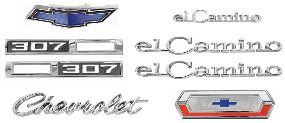 Emblem Kit, 1969 El Camino 307