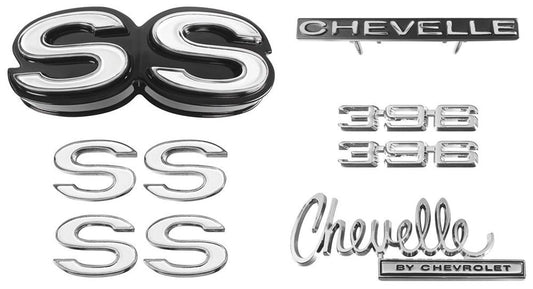 Emblem Kit, 1970 Chevelle SS 396