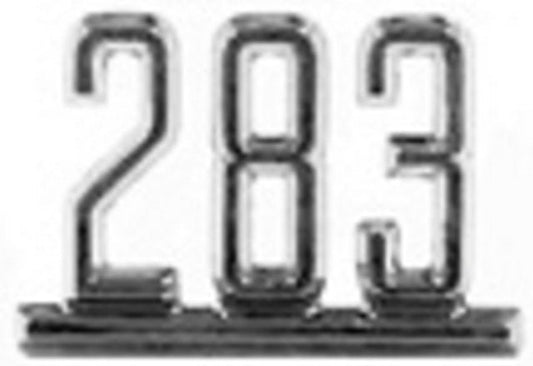 Emblem, 1965-1967 Chevelle El Camino 283 Fender - Each