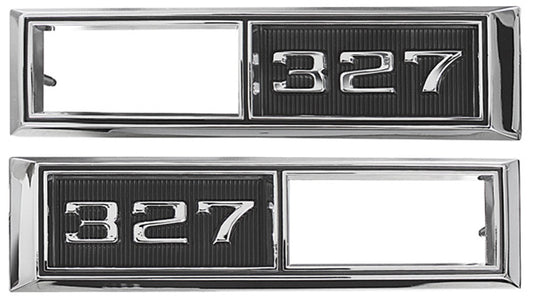 Bezel, 1968 Chevelle El Camino 327 Marker - PR