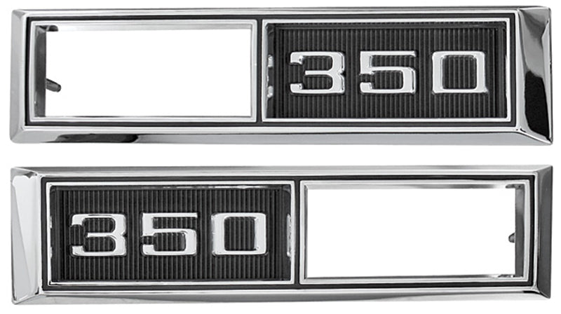 Bezel, 1968 Chevelle El Camino 350 Marker - PR
