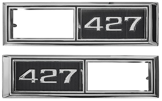 Bezel, 1968 Chevelle El Camino 427 Marker - PR
