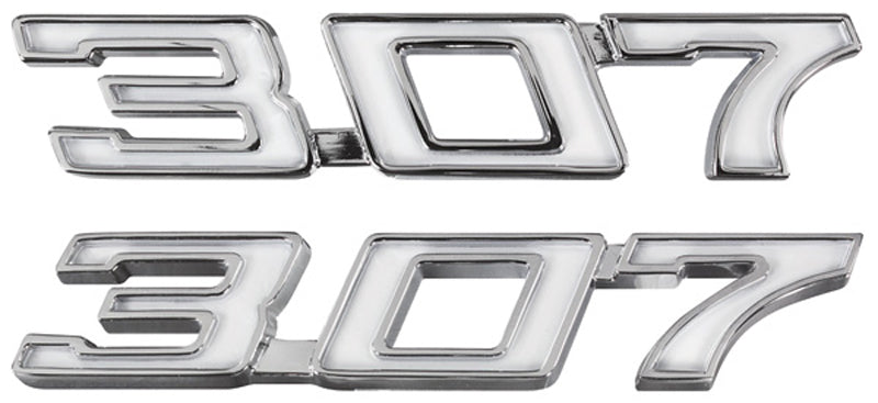 Emblem, 1970-1972 Chevelle El Camino 307 Fender - PR