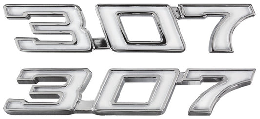 Emblem, 1970-1972 Chevelle El Camino 307 Fender - PR