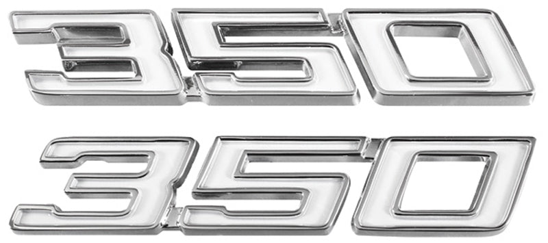 Emblem, 1970-1972 Chevelle El Camino 350 Fender - PR