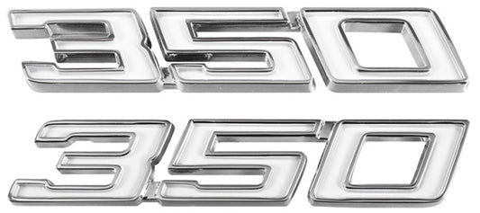 Emblem, 1970-1972 Chevelle El Camino 350 Fender - PR