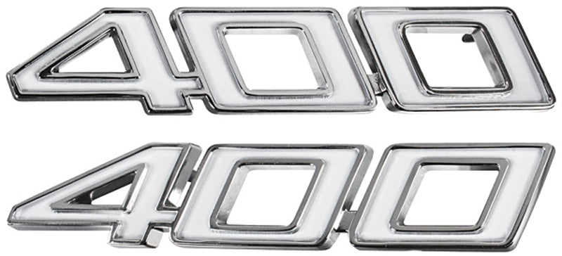 Emblem, 1970-1972 Chevelle El Camino 400 Fender - PR