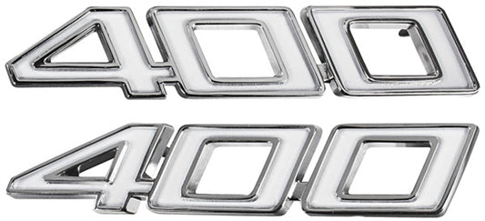 Emblem, 1970-1972 Chevelle El Camino 400 Fender - PR