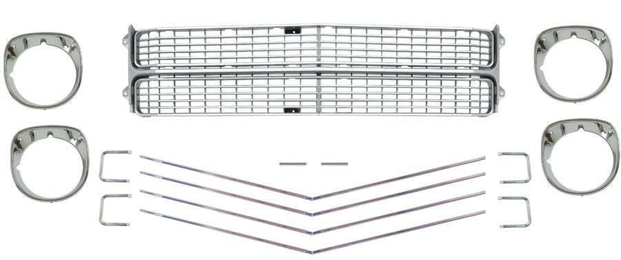 Grill Kit, 1970 Chevelle El Camino