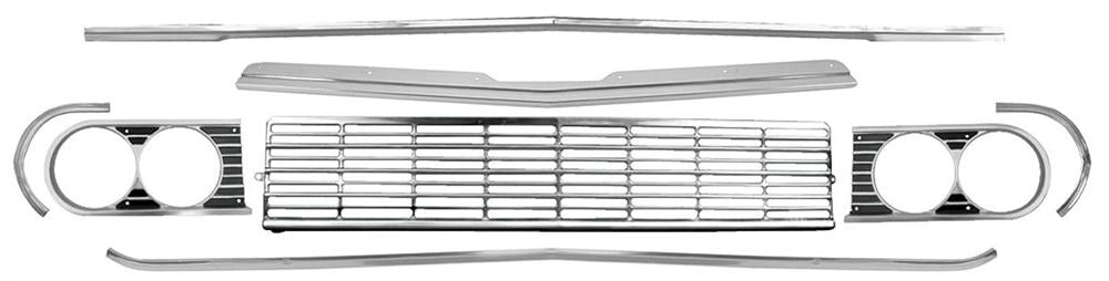 Grill Kit, 1964 Chevelle El Camino
