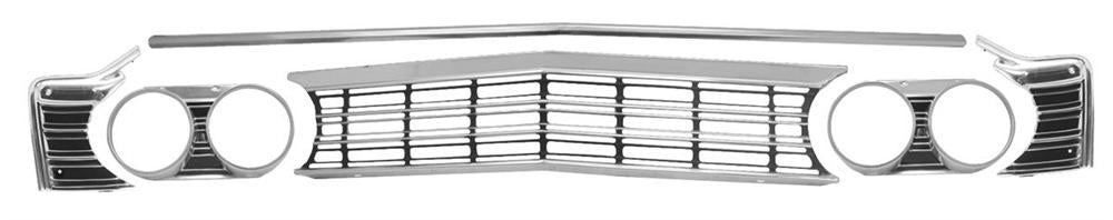 Grill Kit, 1967 Chevelle El Camino SS
