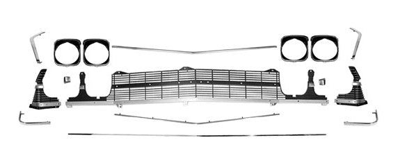 Grill Kit, 1969 Chevelle El Camino