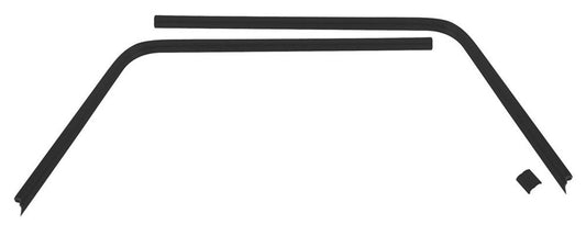 Rear Headliner Molding, 1966-1967 Chevelle - 2 Door Hardtop