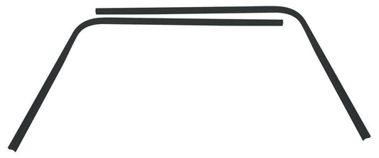 Rear Headliner Molding, 1966-1967 Chevelle 2&4 Door Sedan 3 Piece