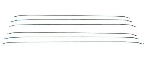 Headliner Bows, 1968 Chevelle - 2 Door Hardtop - 6 Bow