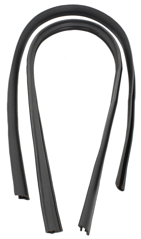 Headliner Side Molding, 1970-1972 Chevelle 2 Door Hardtop - Black - PR