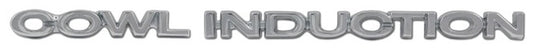 Emblem, 1970-1972 Chevelle El Camino Cowl Induction Hood - One Side