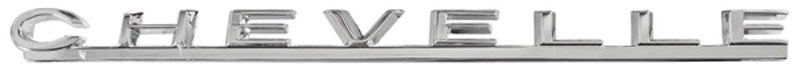 Emblem, 1967 Chevelle Hood