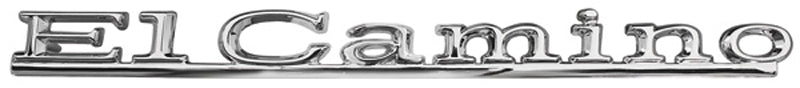 Emblem, 1967 El Camino Hood