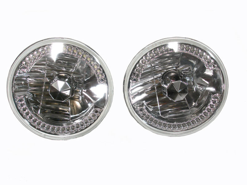 Headlight Beam, 7" Led With H4 Bulb - PR
