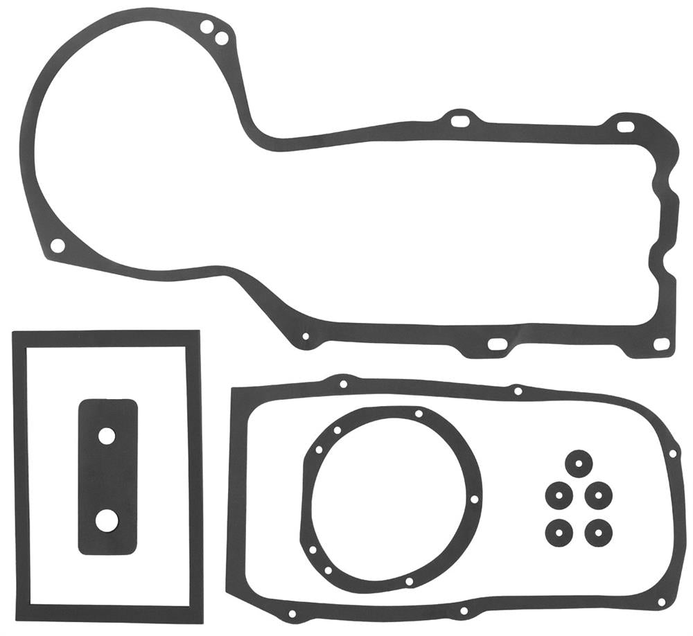 1964-1972 Chevelle Heater Core Box Fire Wall Seal Gasket Kit – No AC, 8 Pieces