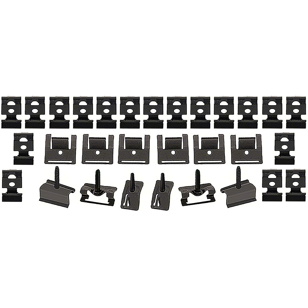 Clips, 1962-1964 2 Door Hardtop Back Glass Molding