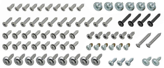 Interior Screw Kit, 1971-1972 Chevelle - Coupe