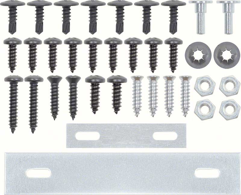Screw Kit, 1968-1969 Camaro Console