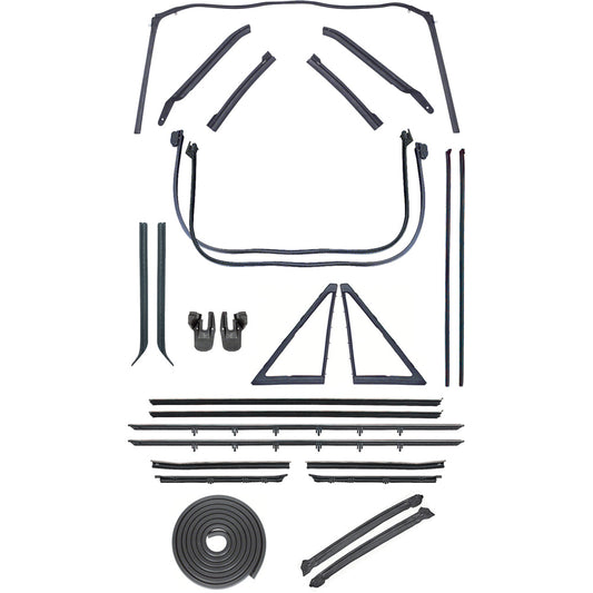 Weatherstrip Kit, 1967-1969 Camaro Convertible