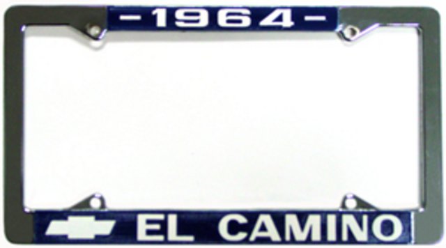 Frame, 1964-1972 El Camino License - Each