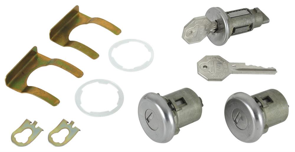 Ignition & Door Lock Set, 1966-1967 Chevelle El Camino - Original Style Key