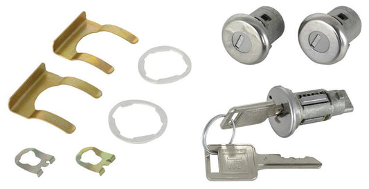 Ignition & Door Lock Set, 1966-1967 Chevelle El Camino - Later Style Key