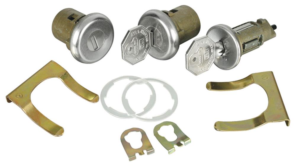 Ignition & Door Lock Set, 1968 Chevelle El Camino - Original Style Key