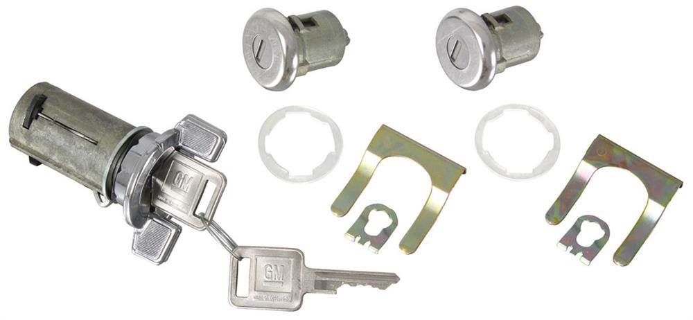 Ignition & Door Lock Set, 1969-1978 Chevelle El Camino, 1970-1972 Monte Carlo
