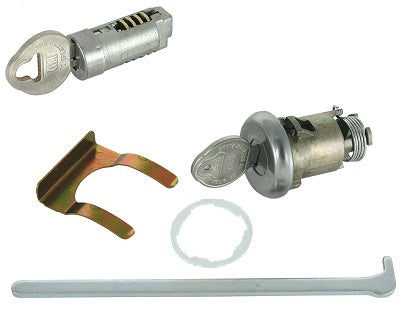 Glove & Trunk Lock Set, 1967 Chevelle - Original Style Key