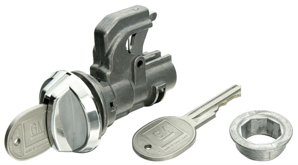 Glove Lock, 1968-1969 Chevelle El Camino - Later Style Key