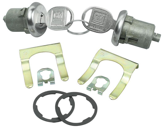 Door Locks, 1964-1976 Chevelle El Camino With Later Key - PR