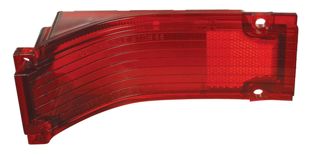 Tail Lens, 1966 Chevelle Outer Red - Each