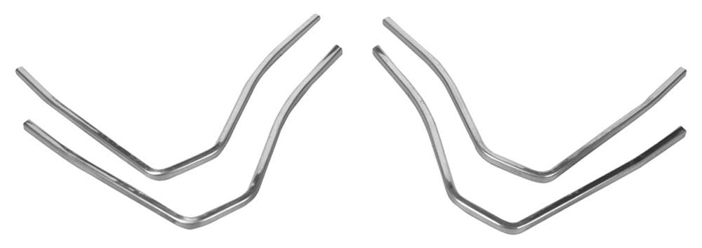 Tail Lens Molding, 1967 El Camino Lens Chrome - 4 Pcs