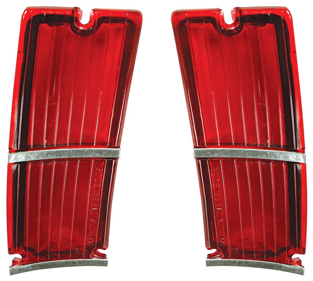 Tail Lens, 1966 El Camino Outer Red - PR