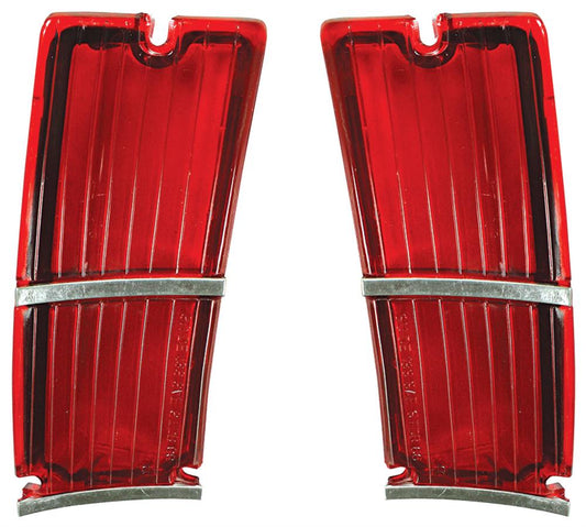 Tail Lens, 1966 El Camino Outer Red - PR