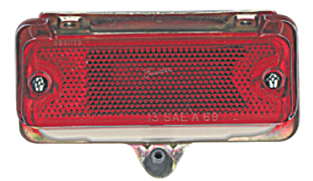 Reflector Assembly, 1968-1972 El Camino Rear Bumper - EACH